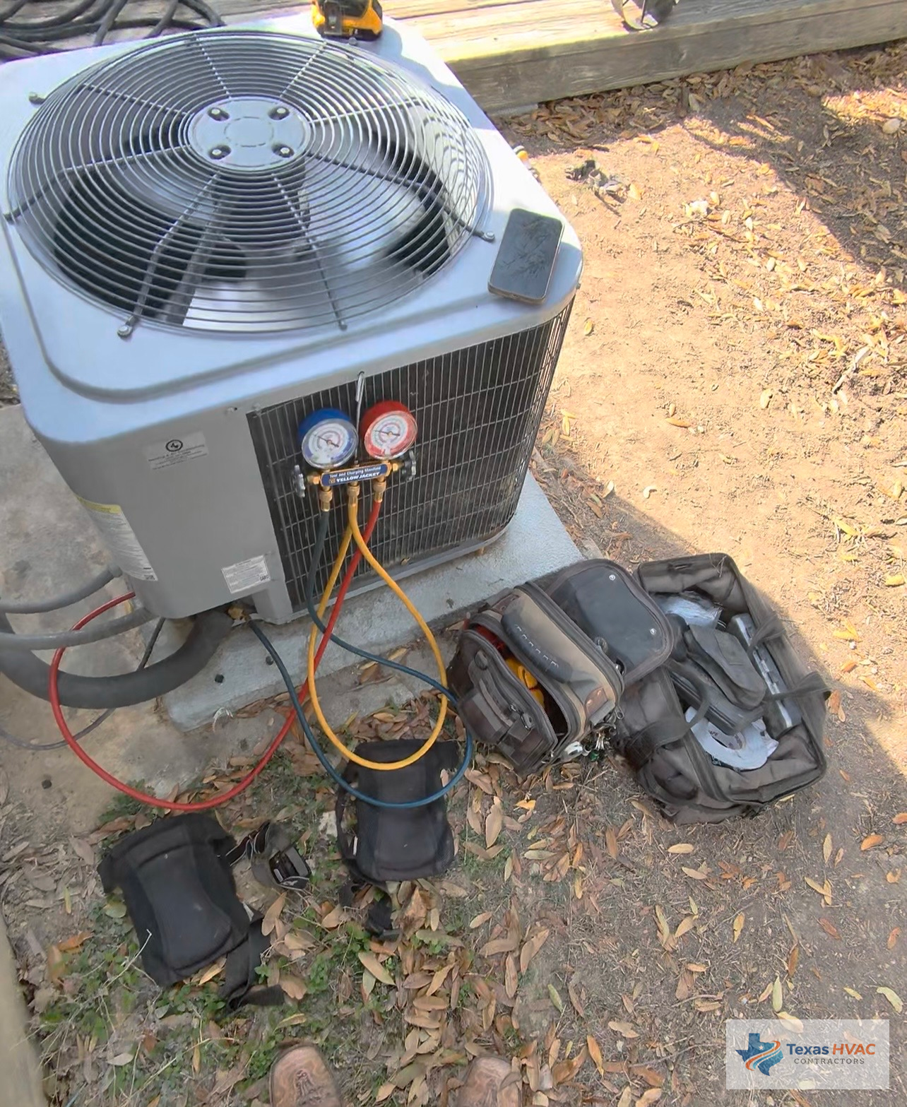 Texas air conditioning repair photo