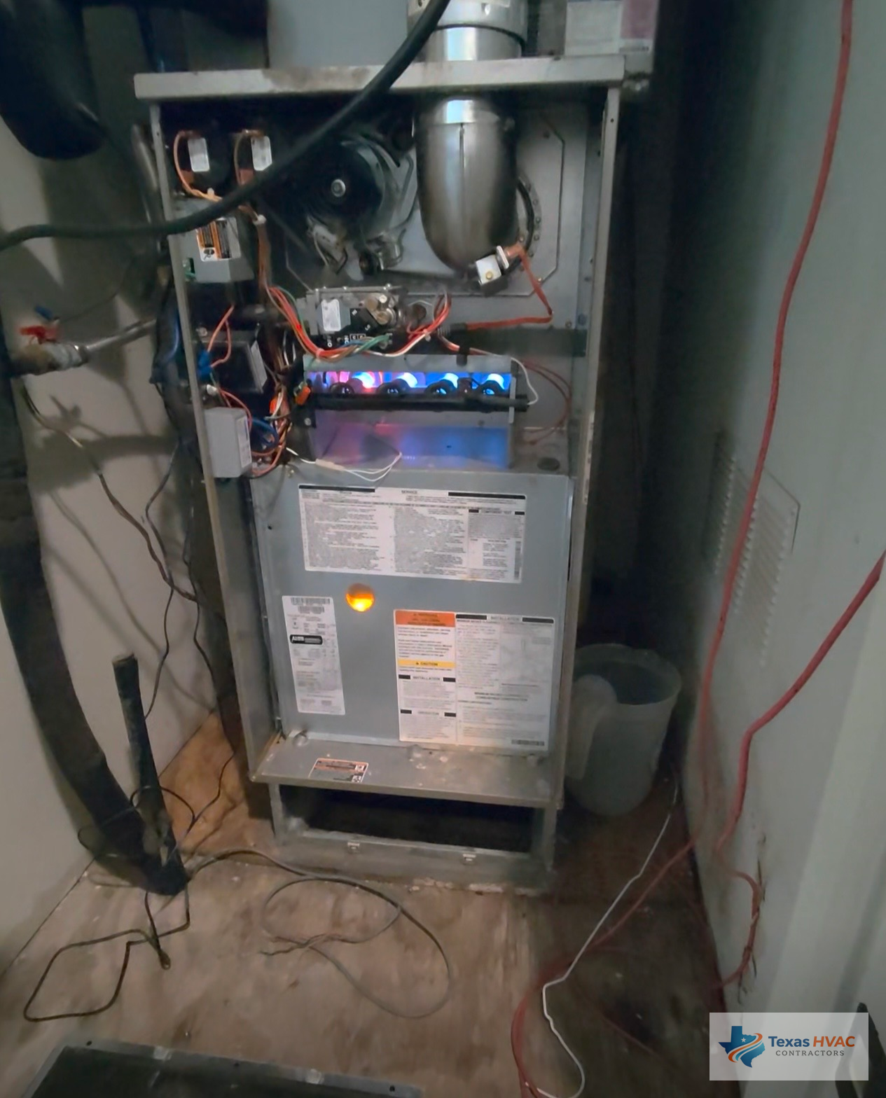Texas furnace system repair photo